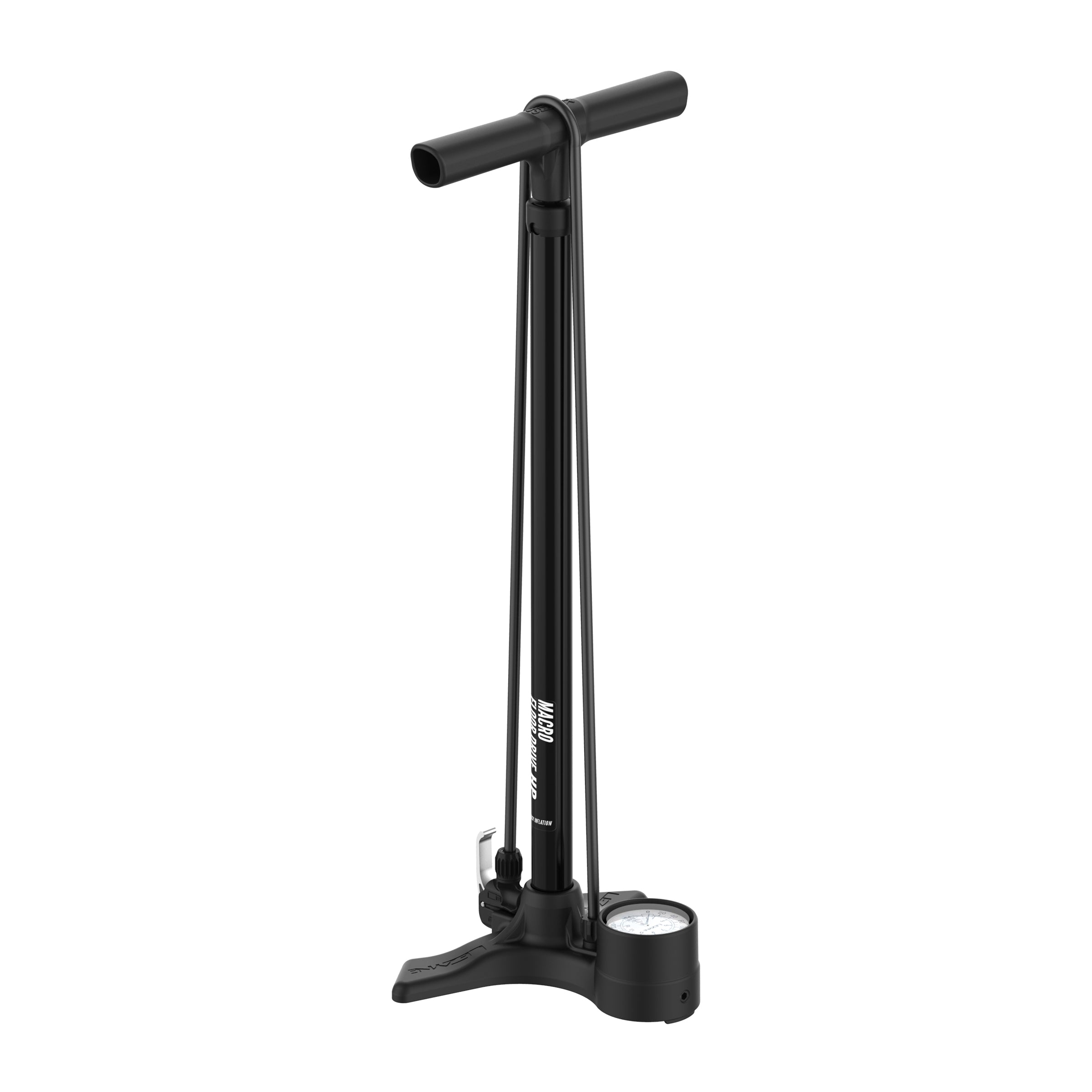 Lezyne Macro Floor Drive floor pump with DV head.