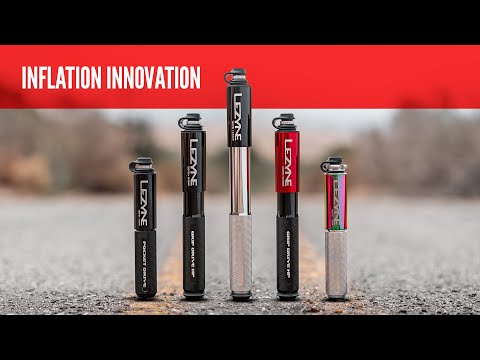 Video demonstration of the Pressure Drive bike hand pump in use.