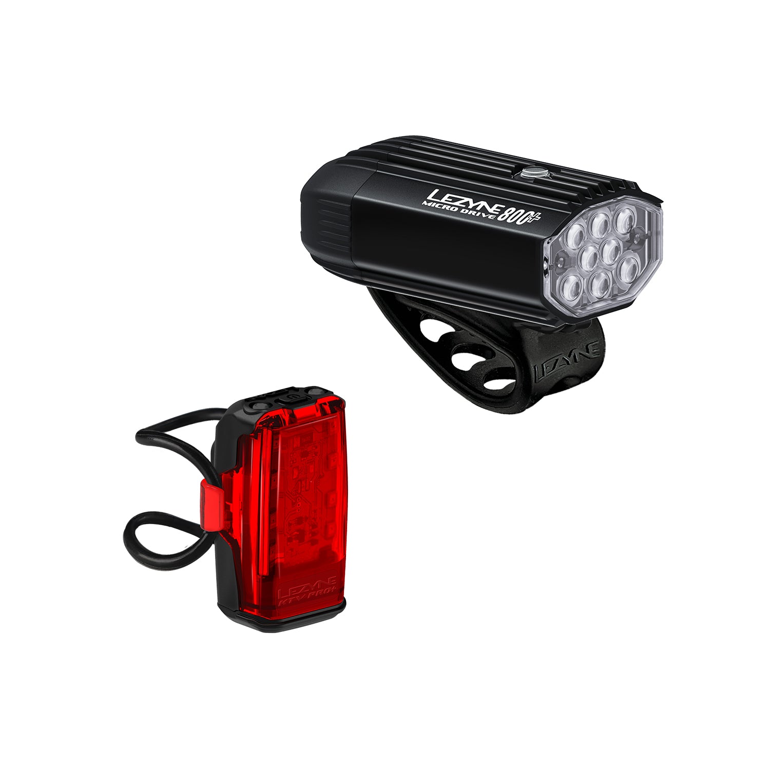 LED FRONT AND REAR BIKE LIGHT BUNDLE