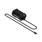 INFINITE LIGHT POWER PACK+ rechargeable battery pack for Lezyne LED bike lights, compatible with USB-C cable (not included).