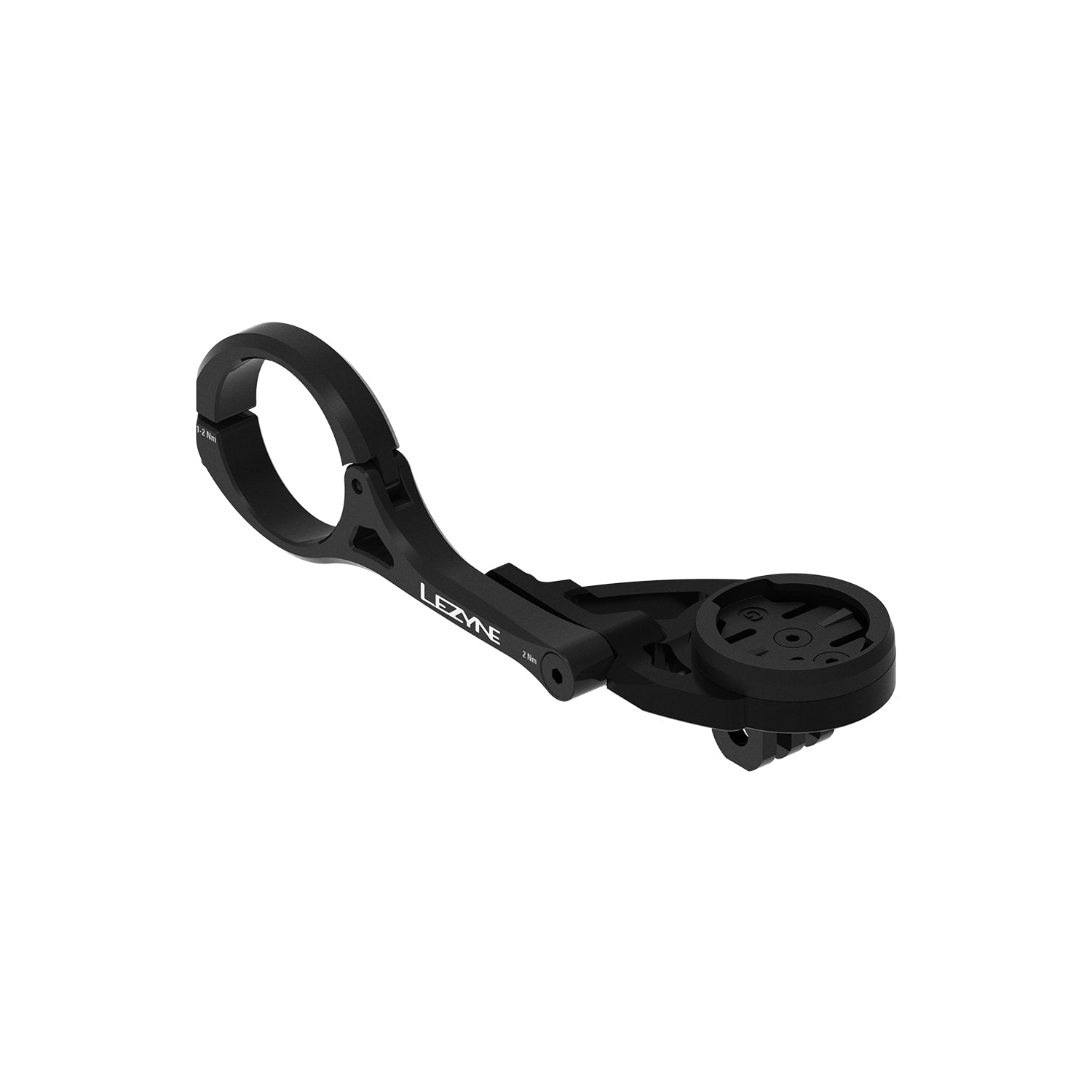 Flexi Forward Mount with top Garmin GPS computer adapter and bottom GoPro adapter.