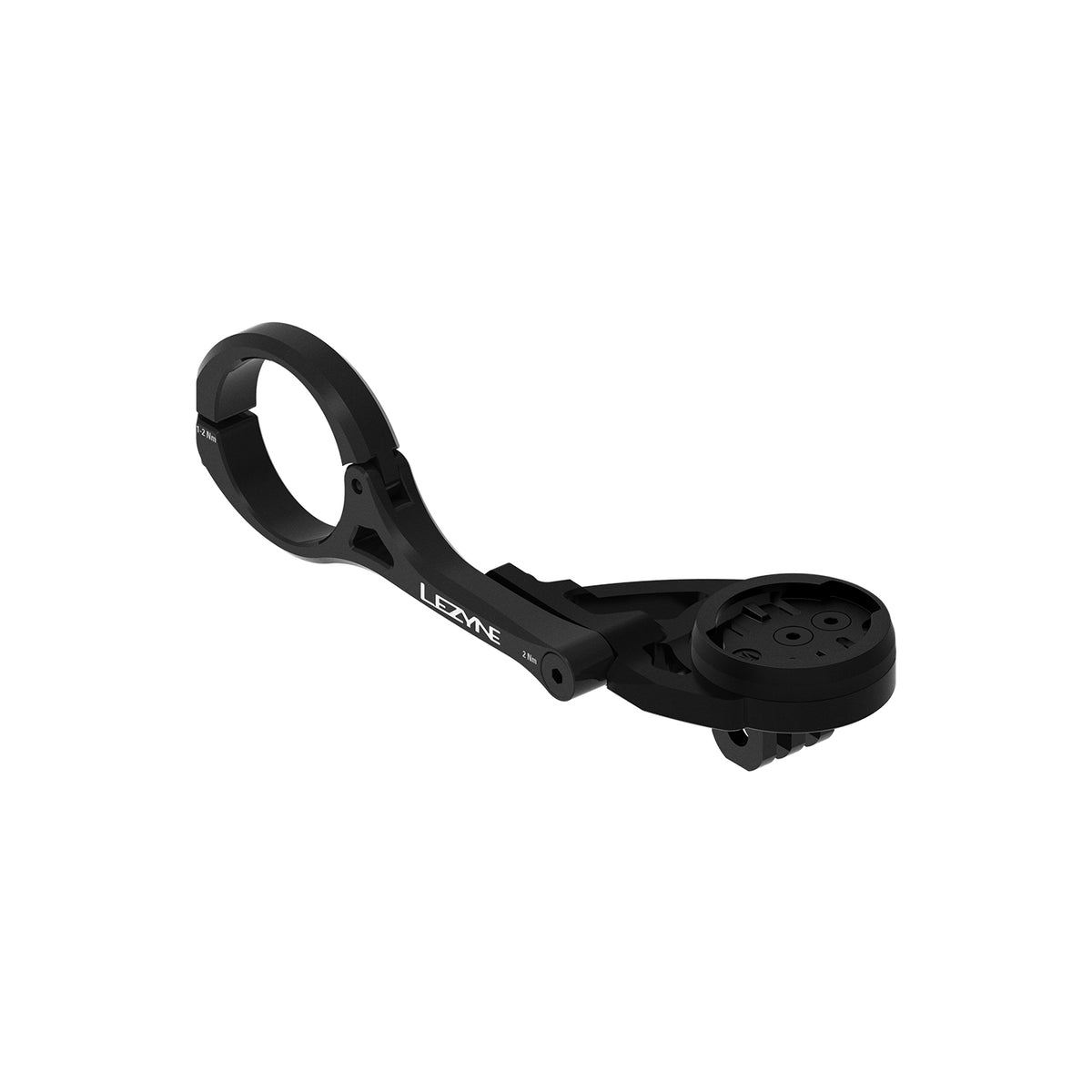 Flexi Forward Mount featuring top Wahoo bike computer adapter and bottom GoPro adapter. 