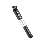 Pressure Drive bike hand pump with CNC-machined aluminum body and compact design.