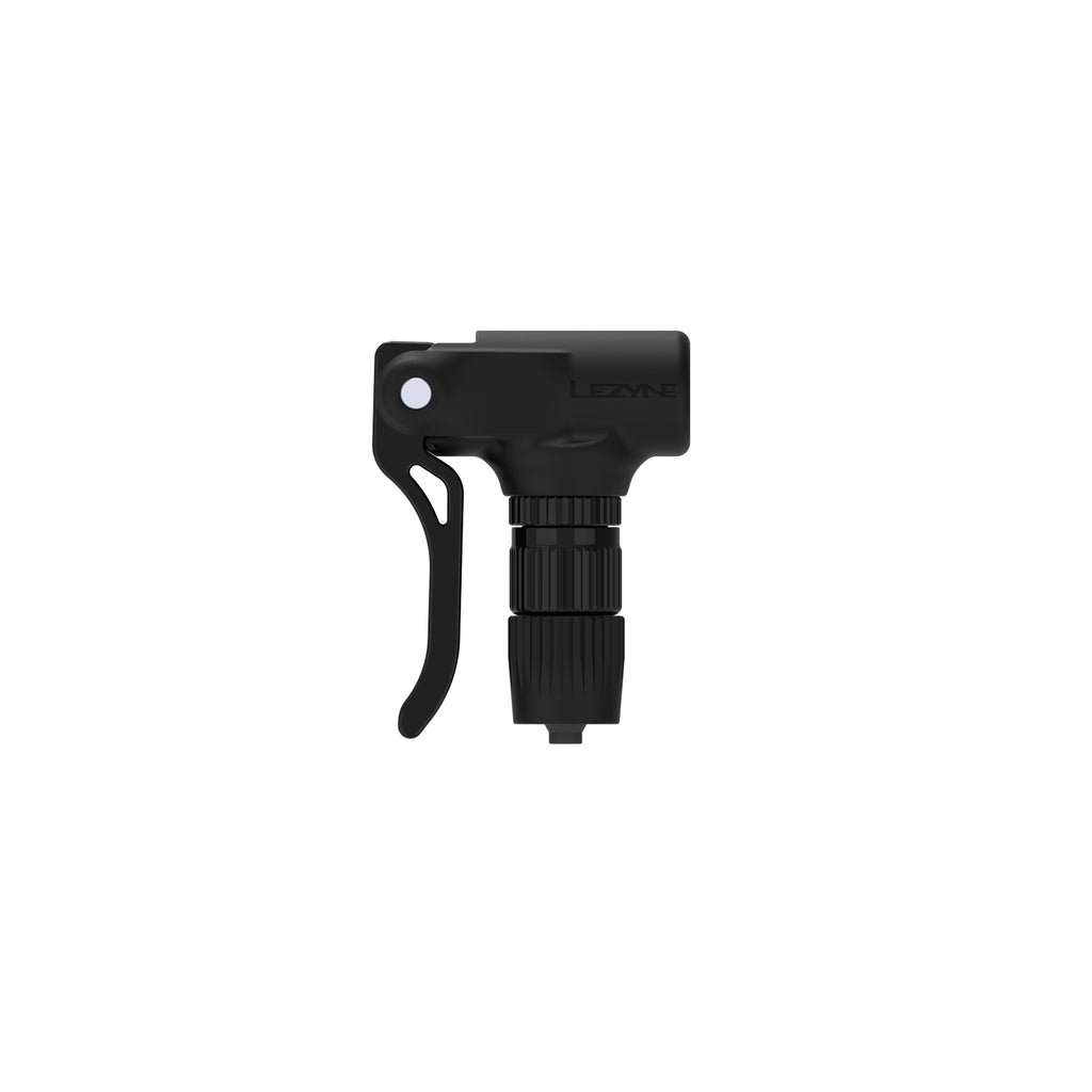 Lezyne Multi Chuck inflation chuck for Presta and Schrader valves.