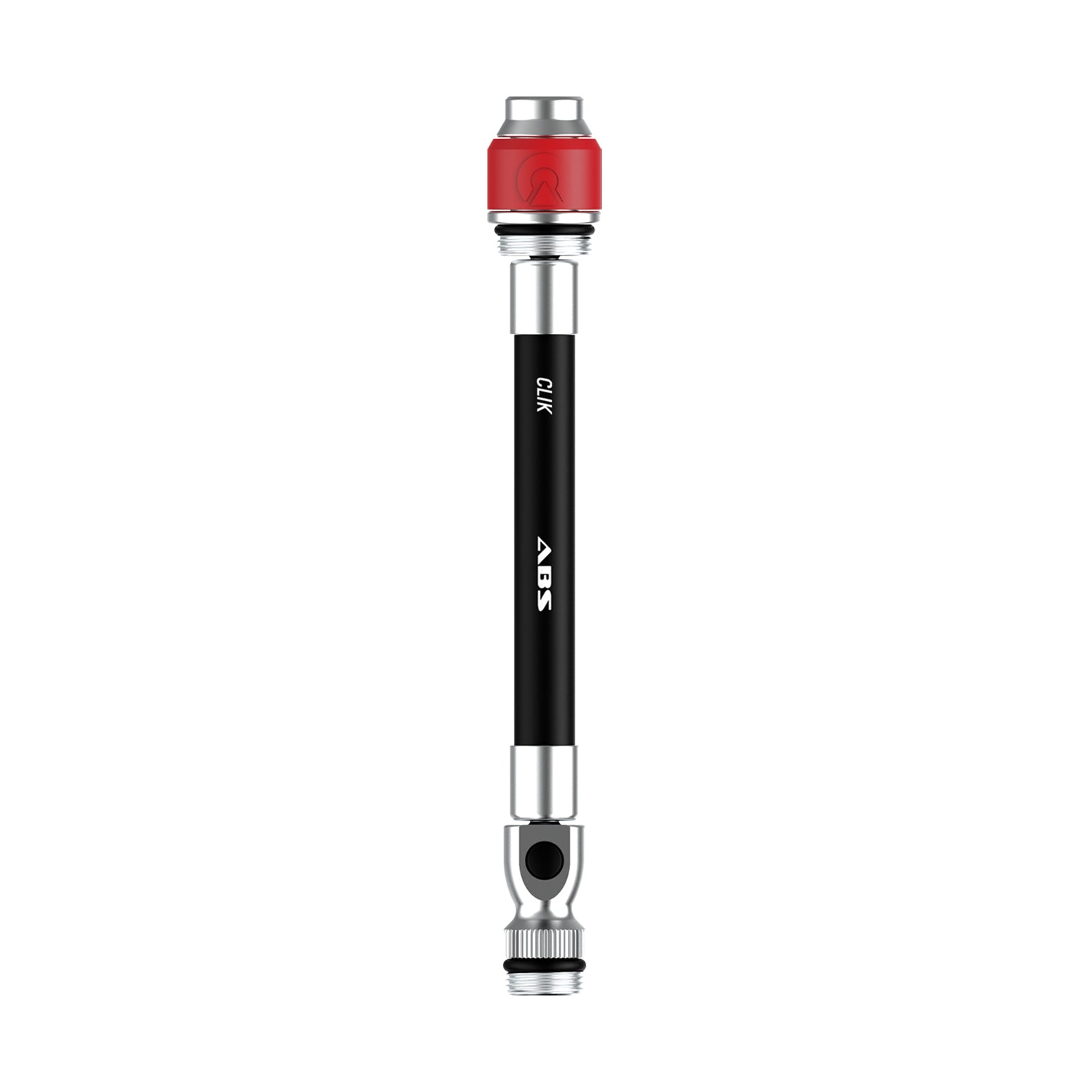 Lezyne ABS Flex Hose with innovative Clik Chuck – durable, flexible hose for smooth and reliable bike tire inflation.