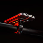 Lezyne Smart Grip Phone Mount with versatile strap system, securely holding smartphones on any style of bicycle handlebar.