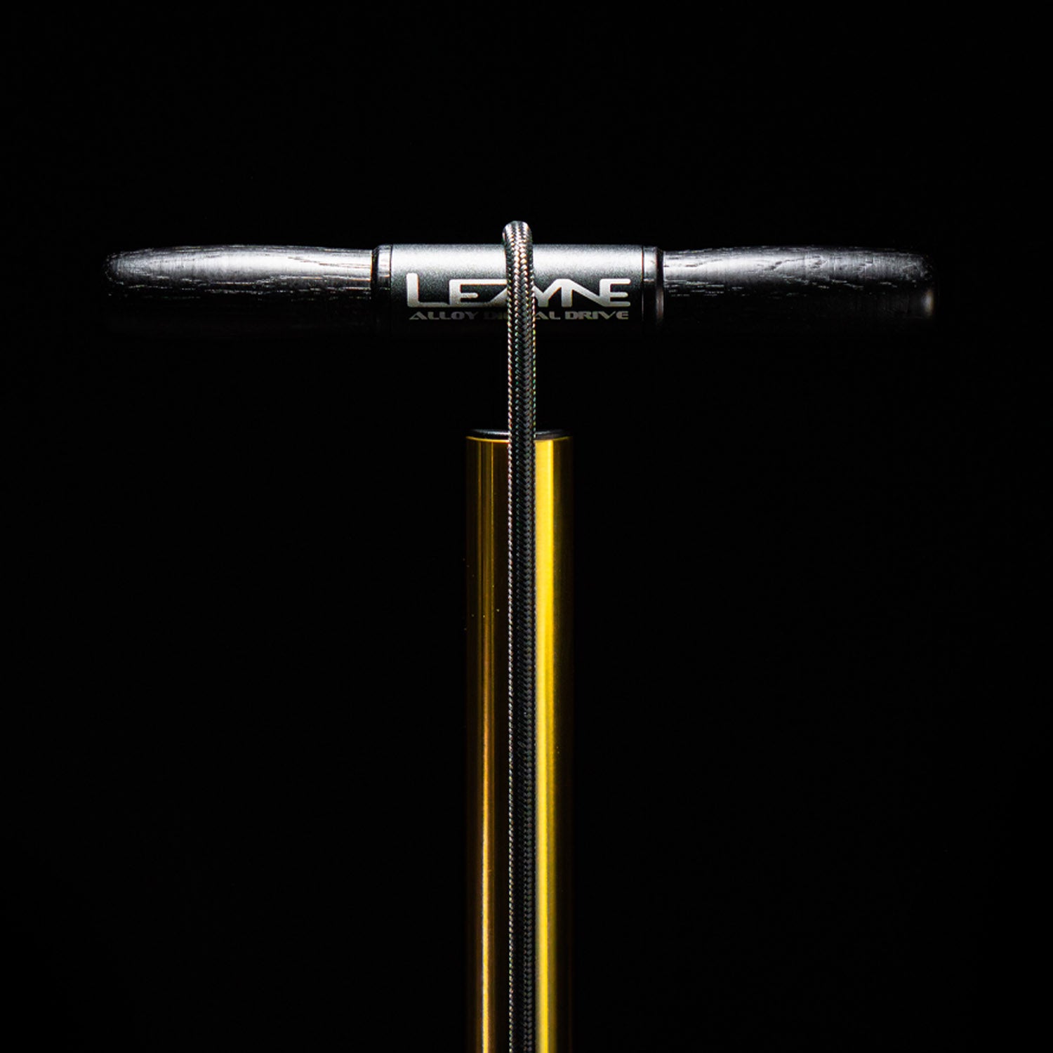 18k Gold Plated High Volume Digital Floor Pump 