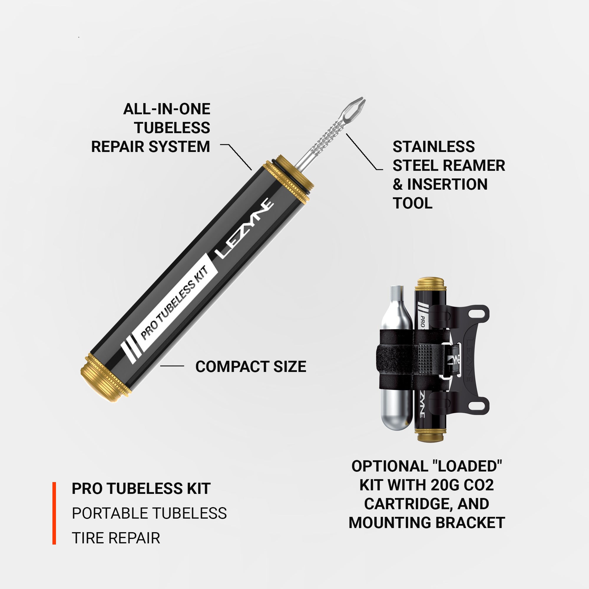 Pro Tubeless kit diagram