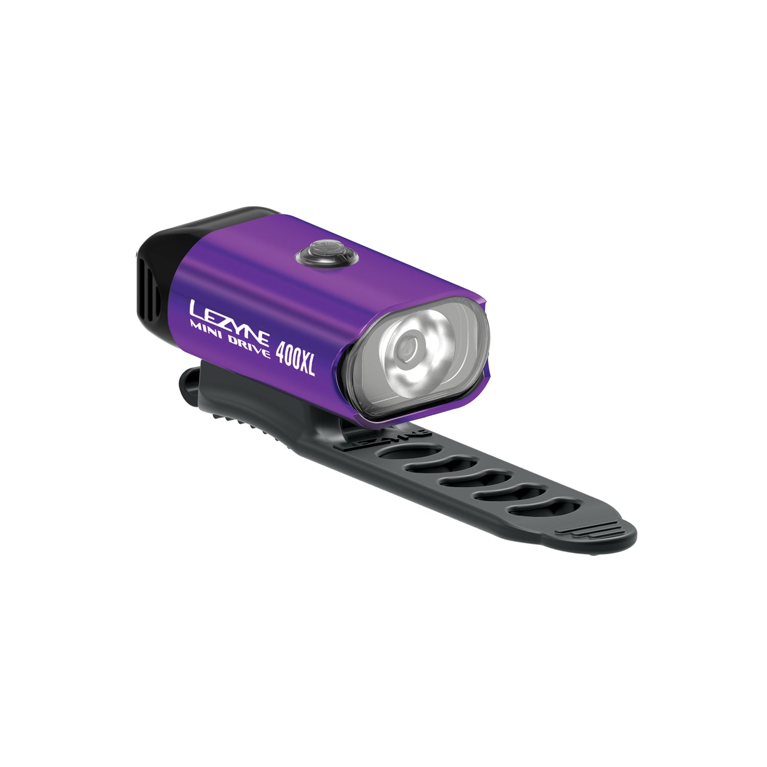 Purple Mini Drive 400XL front bike light