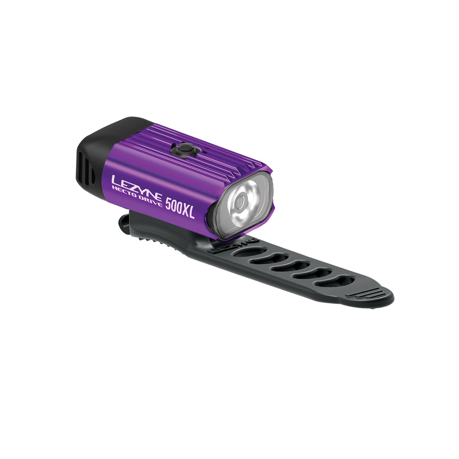 Purple Hecto Drive 500XL front bike light