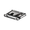 SV Pro bike tool by Lezyne, offering ergonomic aluminum plates and compact bits for easy trailside fixes.