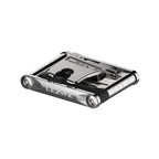SV Pro bike tool by Lezyne, offering ergonomic aluminum plates and compact bits for easy trailside fixes.