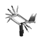 Lezyne SV Pro multi-tool, ergonomically crafted for quick road and trail repairs with premium stainless steel bits.