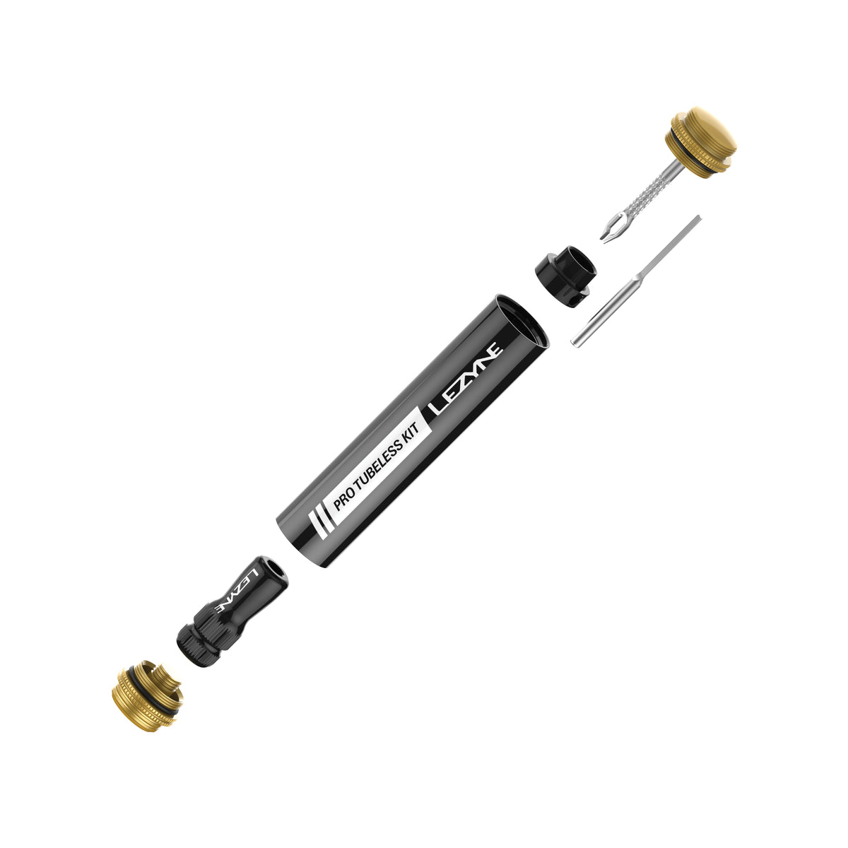 Versatile tubeless tire plug kit, compatible with all tubeless-ready tires.